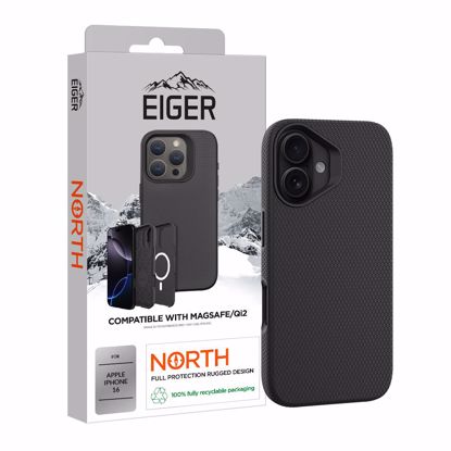 Picture of Eiger Eiger North Magsafe Case for Apple iPhone 16 in Black